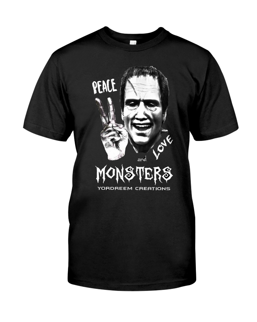 Yordreem Blakenstein PEACE LOVE AND MONSTERS Classic T-Shirt