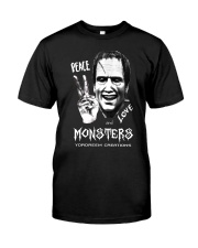 Yordreem Blakenstein PEACE LOVE AND MONSTERS Classic T-Shirt front