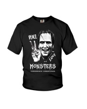 Yordreem Blakenstein PEACE LOVE AND MONSTERS Youth T-Shirt thumbnail