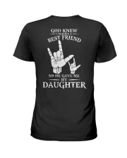 ASL - My Daughter Best Friend Ladies T-Shirt back