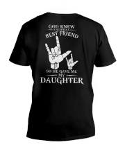 ASL - My Daughter Best Friend V-Neck T-Shirt thumbnail