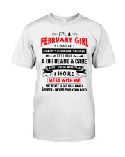 CRAZY GIRL 2 Classic T-Shirt thumbnail