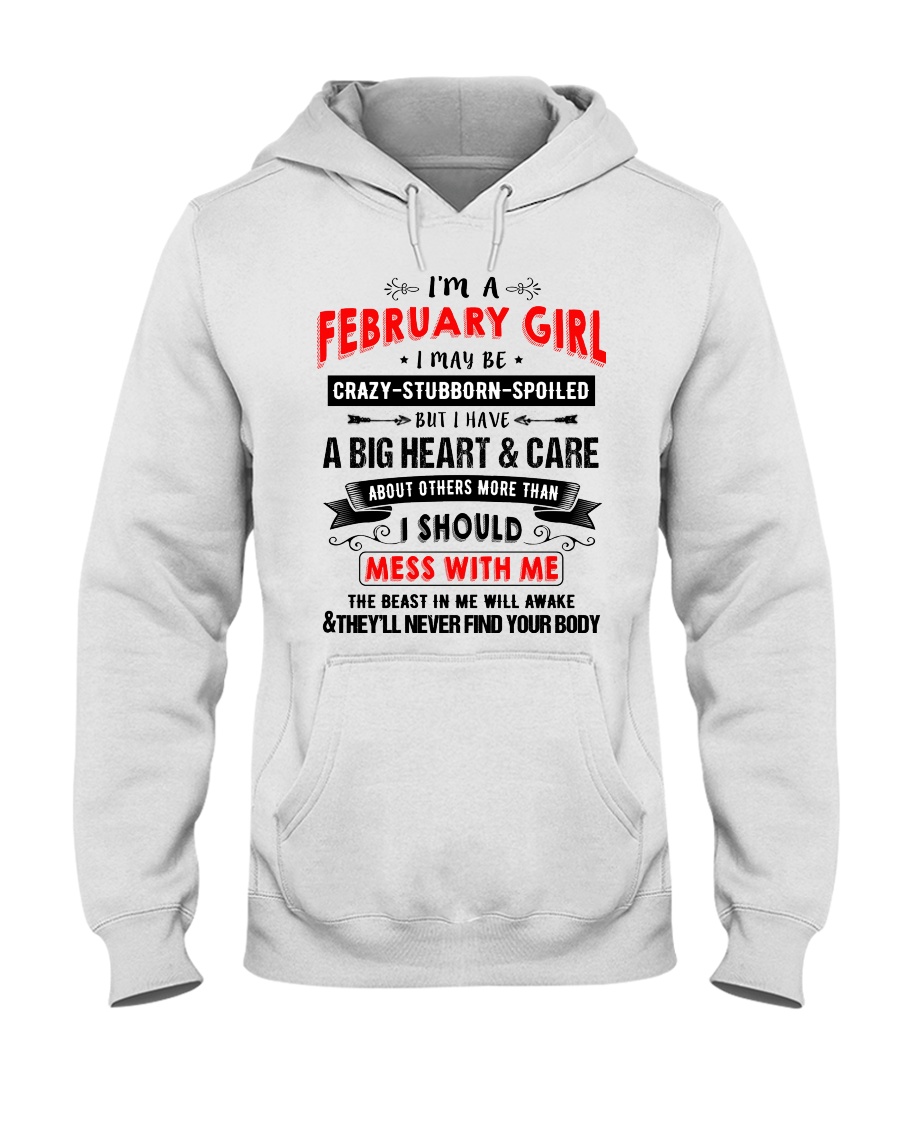 CRAZY GIRL 2 Hooded Sweatshirt