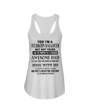 Limited Edition Prints - Stubborn Daughter Ladies Flowy Tank thumbnail