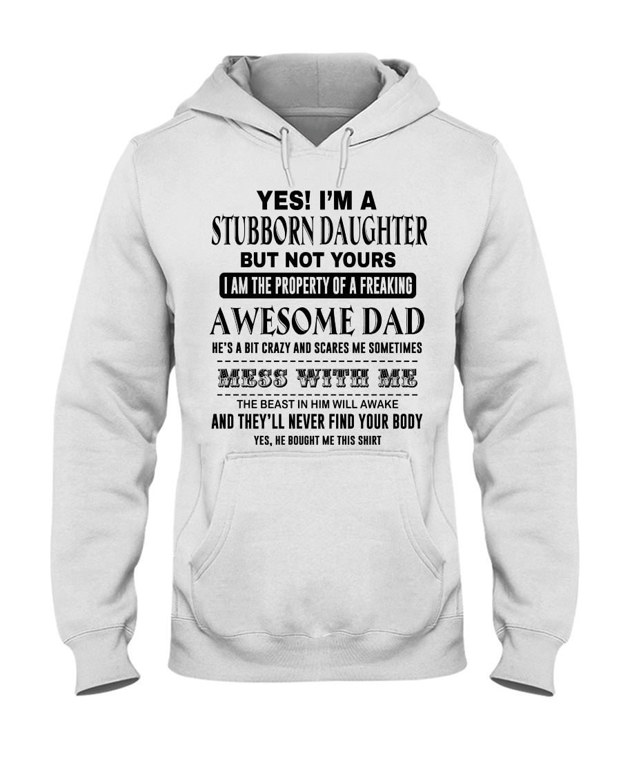 Limited Edition Prints - Stubborn Daughter Hooded Sweatshirt