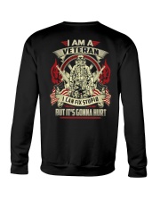 BOOM - I AM VETERAN Crewneck Sweatshirt thumbnail