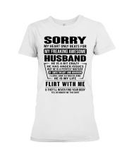 MY FREAKING AWESOME HUSBAND- version Premium Fit Ladies Tee thumbnail