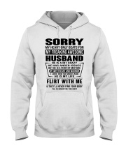 MY FREAKING AWESOME HUSBAND- version Hooded Sweatshirt front