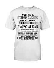 I'M STUBBORN DAUGHTER 4 - HTL Classic T-Shirt thumbnail