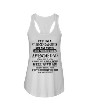 I'M STUBBORN DAUGHTER 4 - HTL Ladies Flowy Tank thumbnail