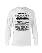 I'M STUBBORN DAUGHTER 4 - HTL Long Sleeve Tee thumbnail