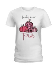 HALLOWEEN - PINK Ladies T-Shirt thumbnail