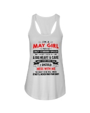CRAZY GIRL 5 Ladies Flowy Tank thumbnail