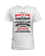 CRAZY GIRL 3 Ladies T-Shirt thumbnail