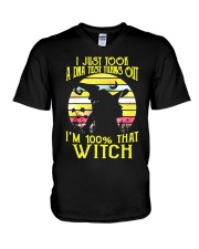 WITCH V-Neck T-Shirt tile