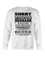SORRRY-HUSBAND-TATTOOS Crewneck Sweatshirt thumbnail