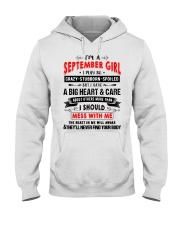 CRAZY GIRL 9 Hooded Sweatshirt front