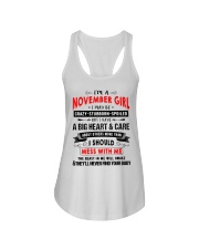 CRAZY GIRL 11 Ladies Flowy Tank thumbnail
