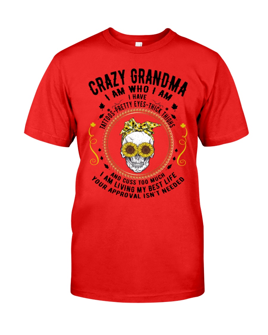 CRAZY GRANDMA - TATTOOS Classic T-Shirt