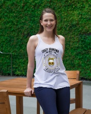 CRAZY GRANDMA - TATTOOS Ladies Flowy Tank lifestyle-bellaflowy-tank-front-1