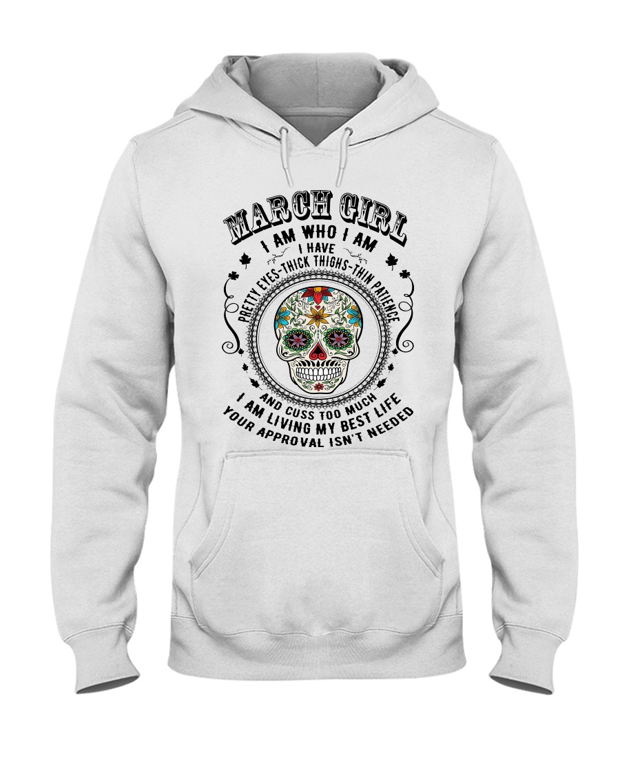 GIRL- I AM WHO I AM - 3 Hooded Sweatshirt