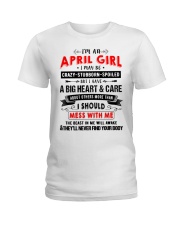CRAZY GIRL 4 Ladies T-Shirt thumbnail