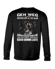 mürrischer alter Mann Crewneck Sweatshirt thumbnail