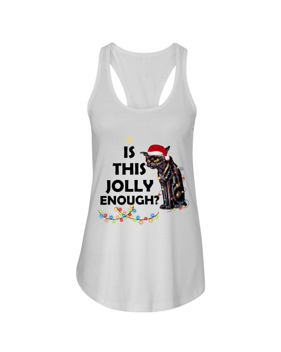CATS IS THIS JOLLY ENOUGH Ladies Flowy Tank