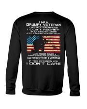 Limited Edition Prints - Veteran - United States Crewneck Sweatshirt back