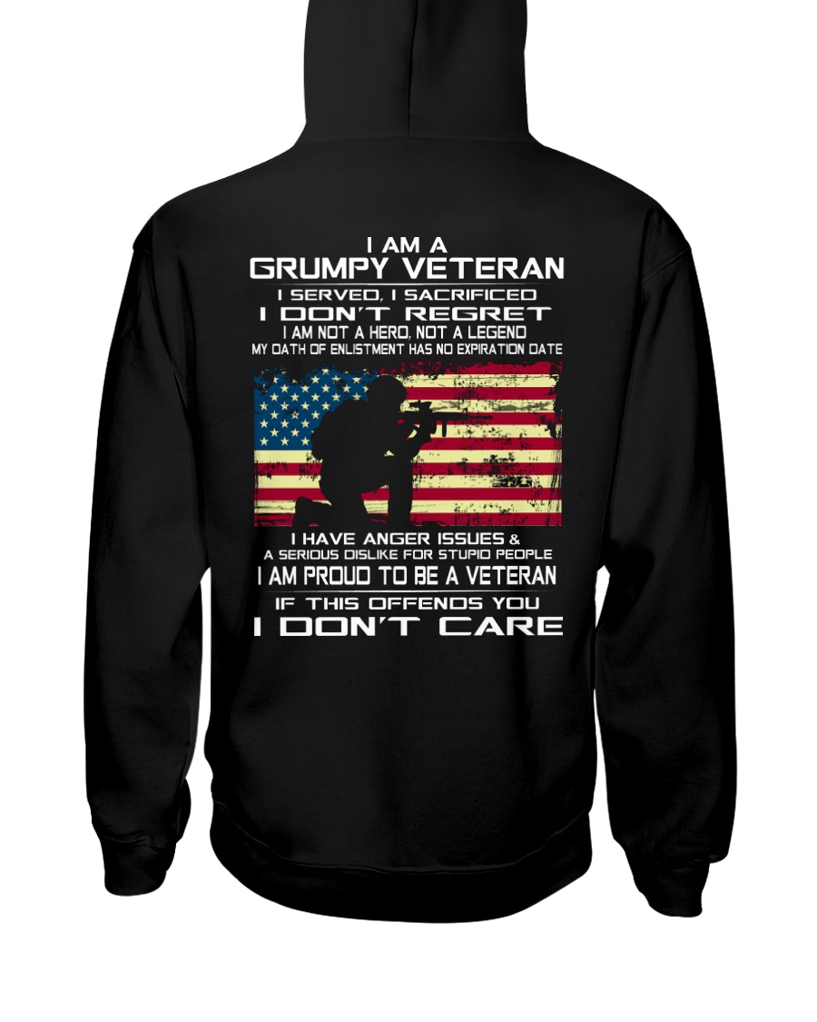 Limited Edition Prints - Veteran - United States Hooded Sweatshirt