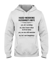 HARD WORKING version Hooded Sweatshirt front