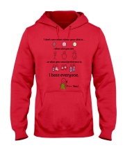 Limited Version Prints Hooded Sweatshirt front