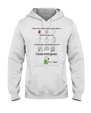 Limited Version Prints Hooded Sweatshirt front