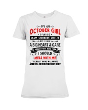 CRAZY GIRL 10 Premium Fit Ladies Tee thumbnail