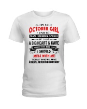 CRAZY GIRL 10 Ladies T-Shirt thumbnail
