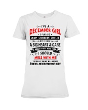 CRAZY GIRL 12 Premium Fit Ladies Tee thumbnail