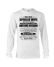SPOILED WIFE AND HUSBAND Long Sleeve Tee thumbnail