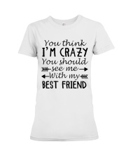 BEST FRIEND Premium Fit Ladies Tee tile