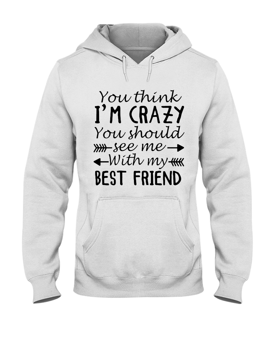 BEST FRIEND Hooded Sweatshirt