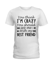 BEST FRIEND Ladies T-Shirt tile