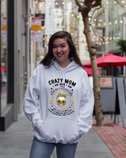 CRAZY MOM - TATTOOS Hooded Sweatshirt lifestyle-unisex-hoodie-front-2