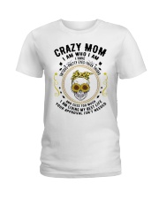 CRAZY MOM - TATTOOS Ladies T-Shirt thumbnail