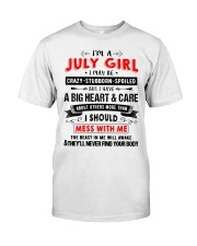 CRAZY GIRL 7 Classic T-Shirt thumbnail