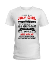 CRAZY GIRL 7 Ladies T-Shirt thumbnail