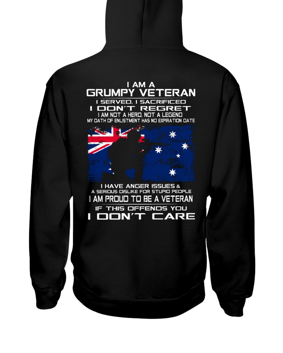 Limited Edition Prints - Veteran Australia Hooded Sweatshirt