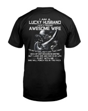 Limited version - Lucky husband Premium Fit Mens Tee back