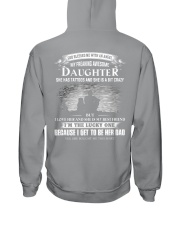 GOD BLESSED ME WITH AN ANGLE - MY AWESOME DAUGHTER Hooded Sweatshirt thumbnail