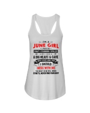 CRAZY GIRL 6 Ladies Flowy Tank thumbnail