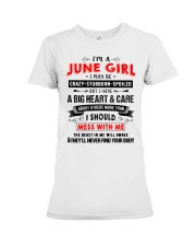 CRAZY GIRL 6 Premium Fit Ladies Tee thumbnail