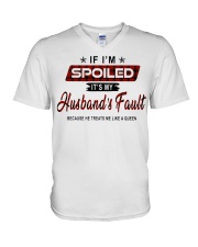 IT'S MY HUSBAND'S FAULT-PCC V-Neck T-Shirt tile